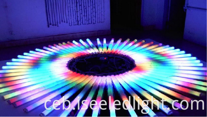 rgb led linear tube